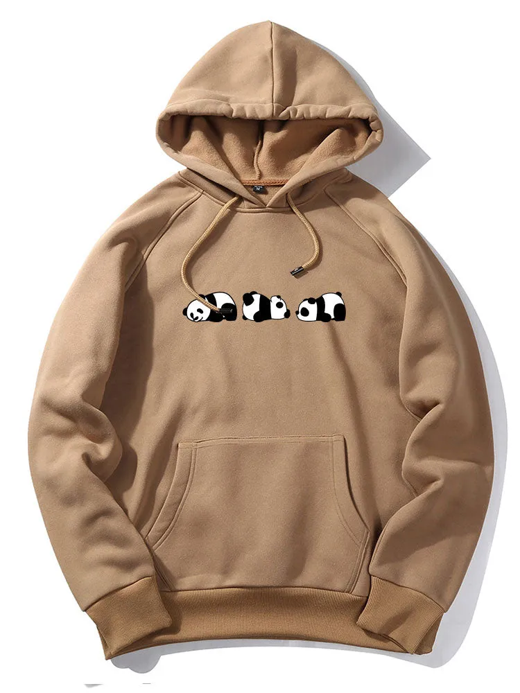 Rolling Panda Print Hoodie sold by Hoooyi product image thumbnail 2