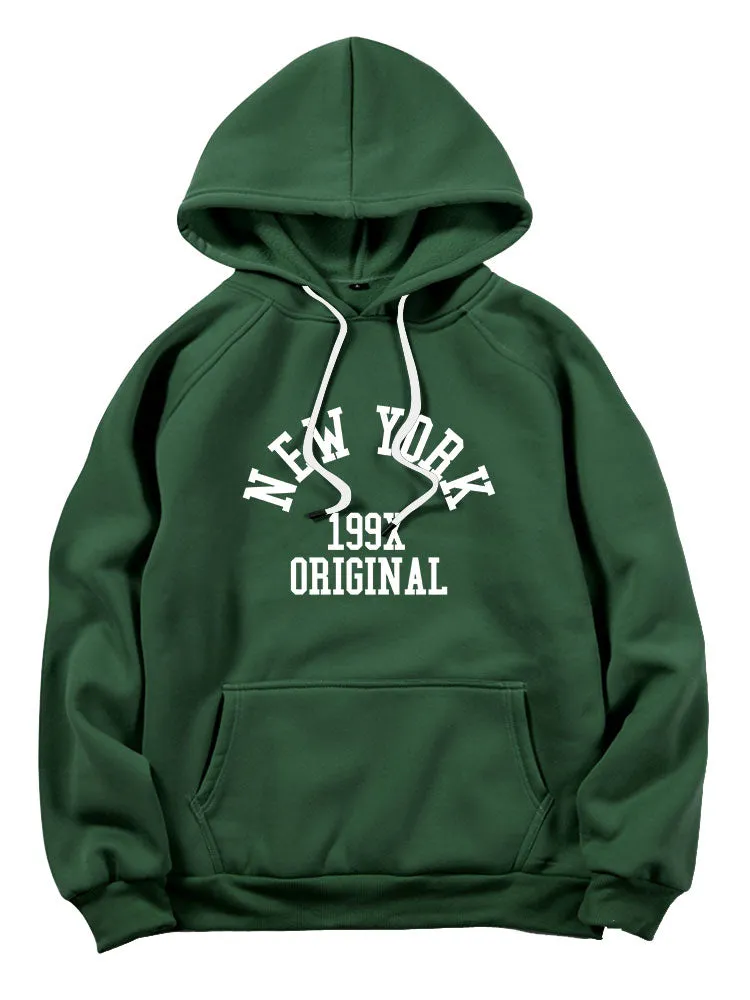 New York Print Hoodie sold by Hoooyi product image thumbnail 4