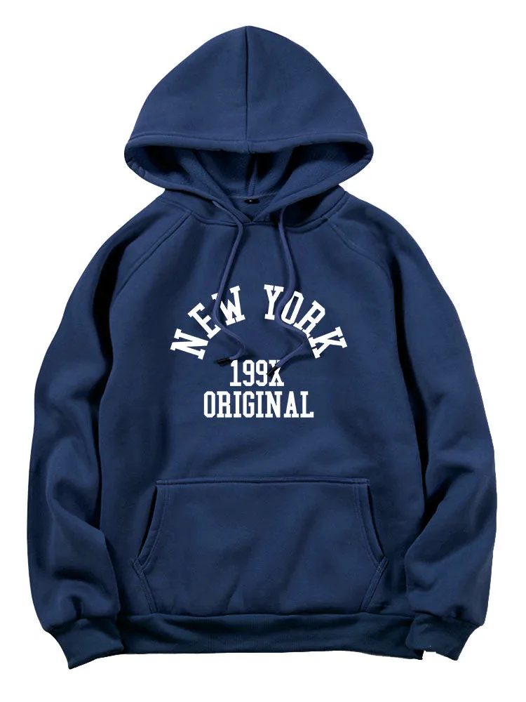 New York Print Hoodie sold by Hoooyi product image thumbnail 5