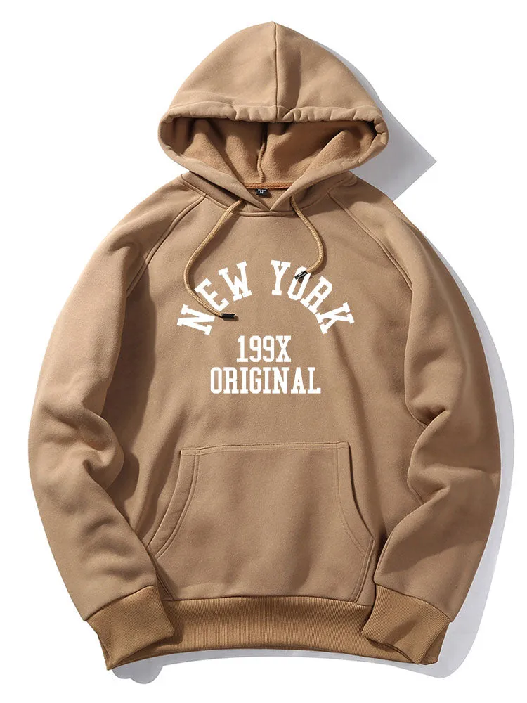New York Print Hoodie sold by Hoooyi product image thumbnail 3