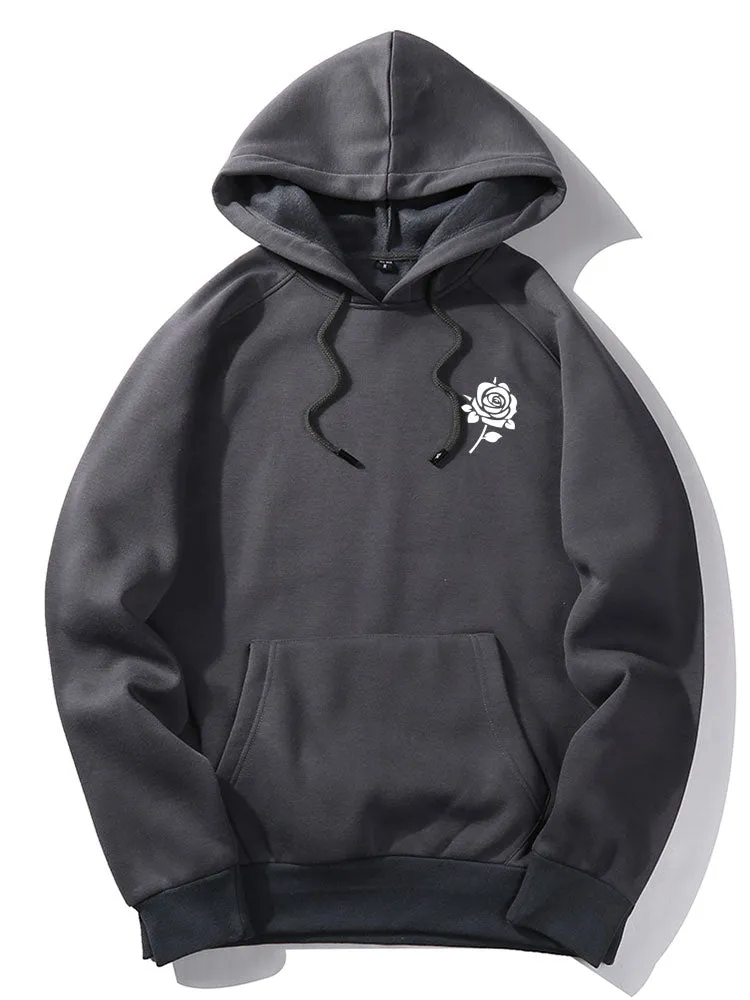Rose Print Hoodies sold by Hoooyi product image thumbnail 5