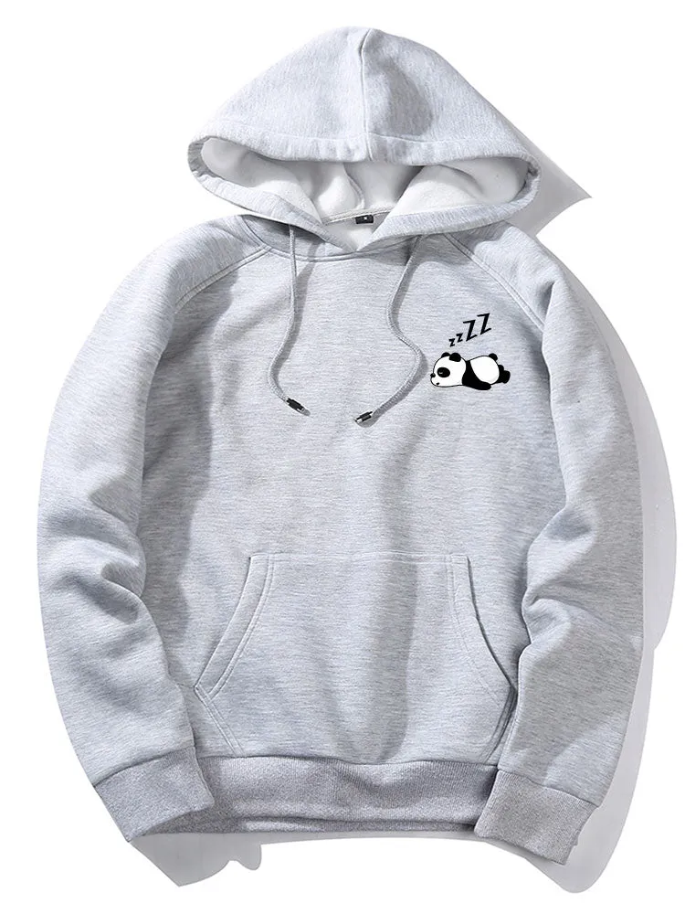 Lazy Panda Print Hoodie sold by Hoooyi product image thumbnail 2