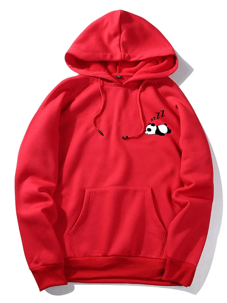 Lazy Panda Print Hoodie sold by Hoooyi product image thumbnail 4