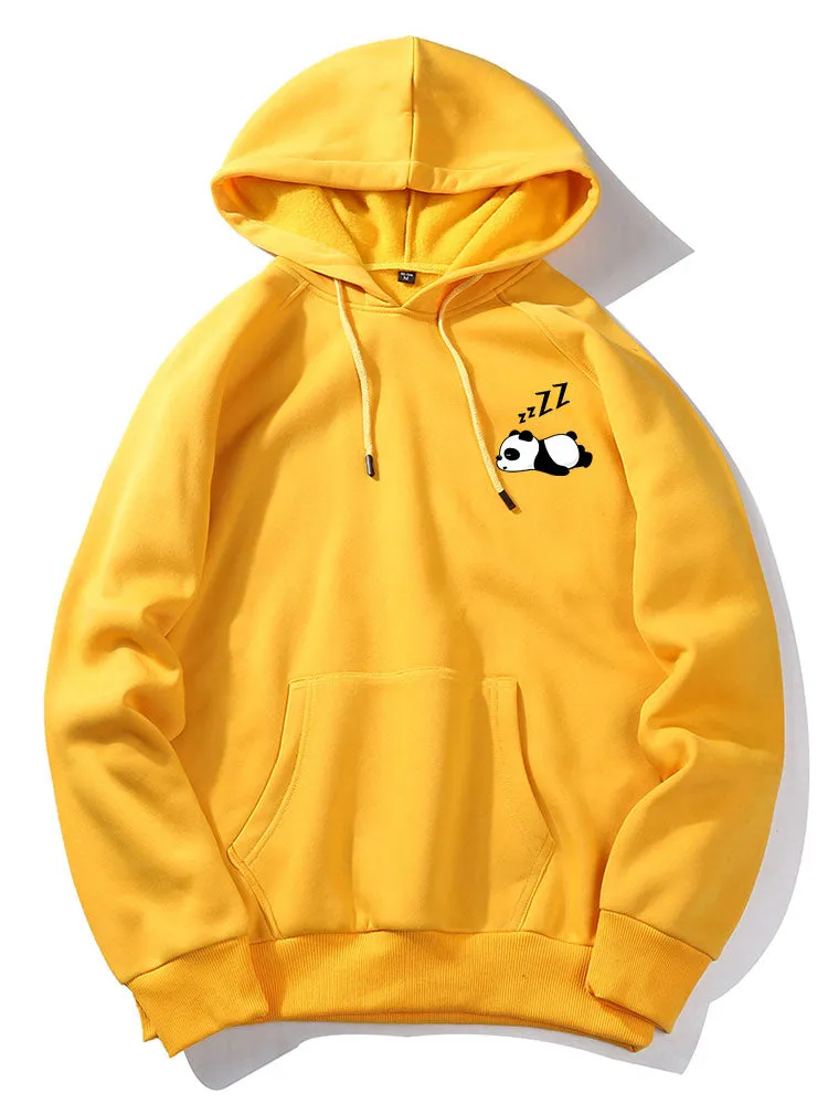 Lazy Panda Print Hoodie sold by Hoooyi product image thumbnail 5