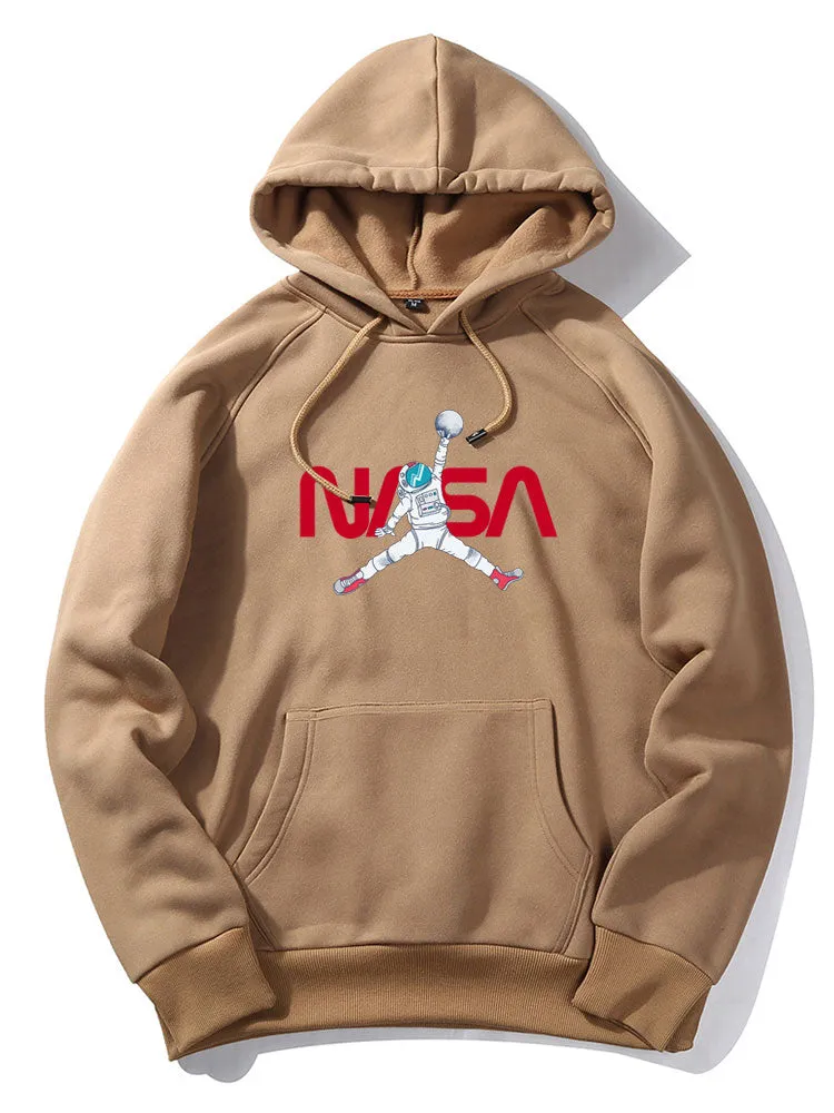 Nasa Astronaut Print Hoodie sold by Hoooyi product image thumbnail 3
