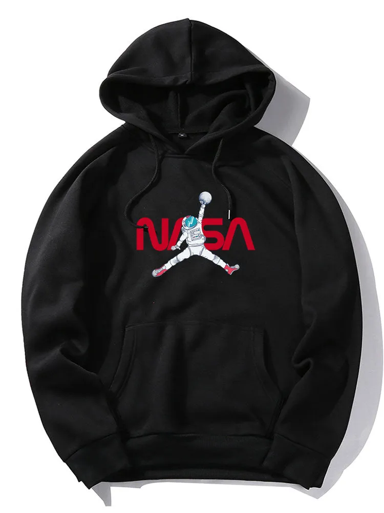 Nasa Astronaut Print Hoodie sold by Hoooyi product image thumbnail 2