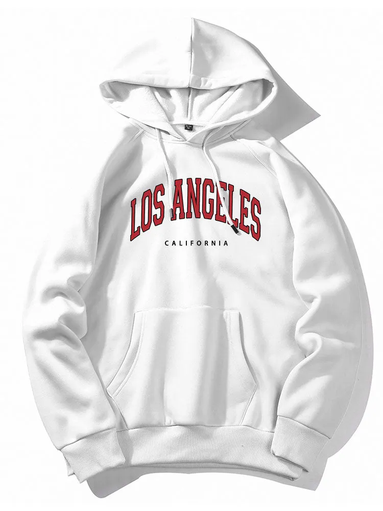 Los Angeles Print Hoodies sold by Hoooyi product image thumbnail 2