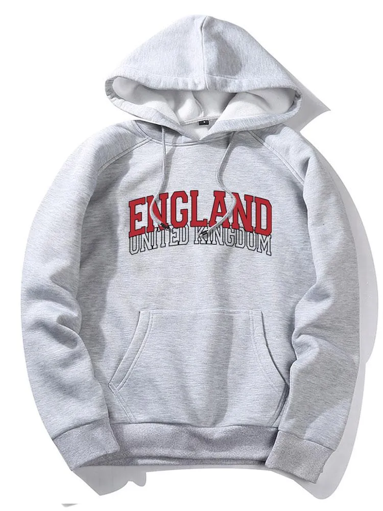 England Print Hoodie sold by Hoooyi