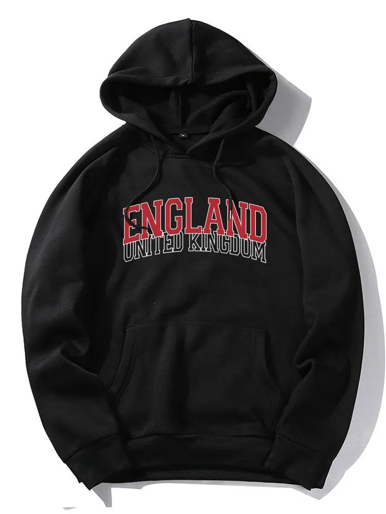 England Print Hoodie sold by Hoooyi product image thumbnail 2