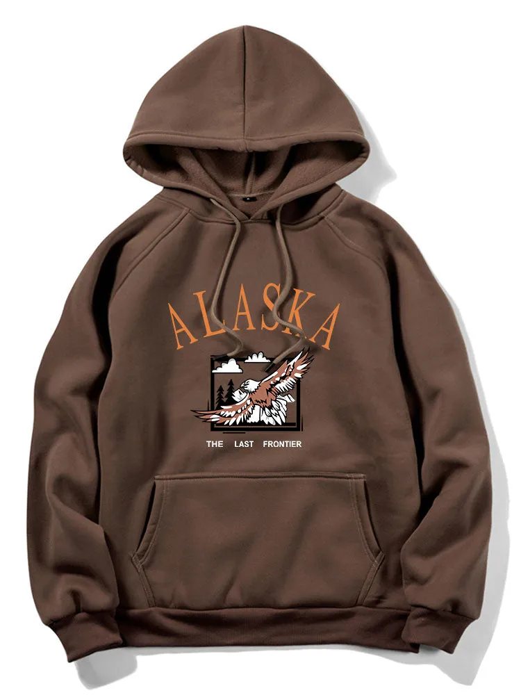 Alaska Eagle Print Hoodie sold by Hoooyi product image thumbnail 3
