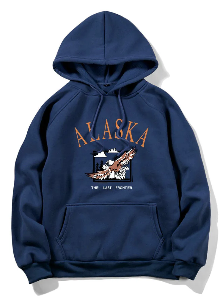 Alaska Eagle Print Hoodie sold by Hoooyi product image thumbnail 2