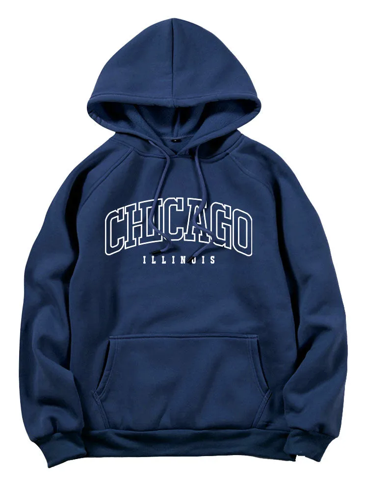 Chicago Character Print Hoodie sold by Hoooyi product image thumbnail 5