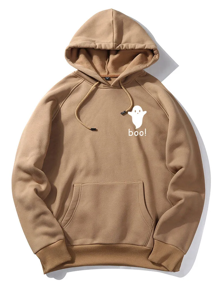 Cute Ghost Print Hoodie sold by Hoooyi product image thumbnail 4