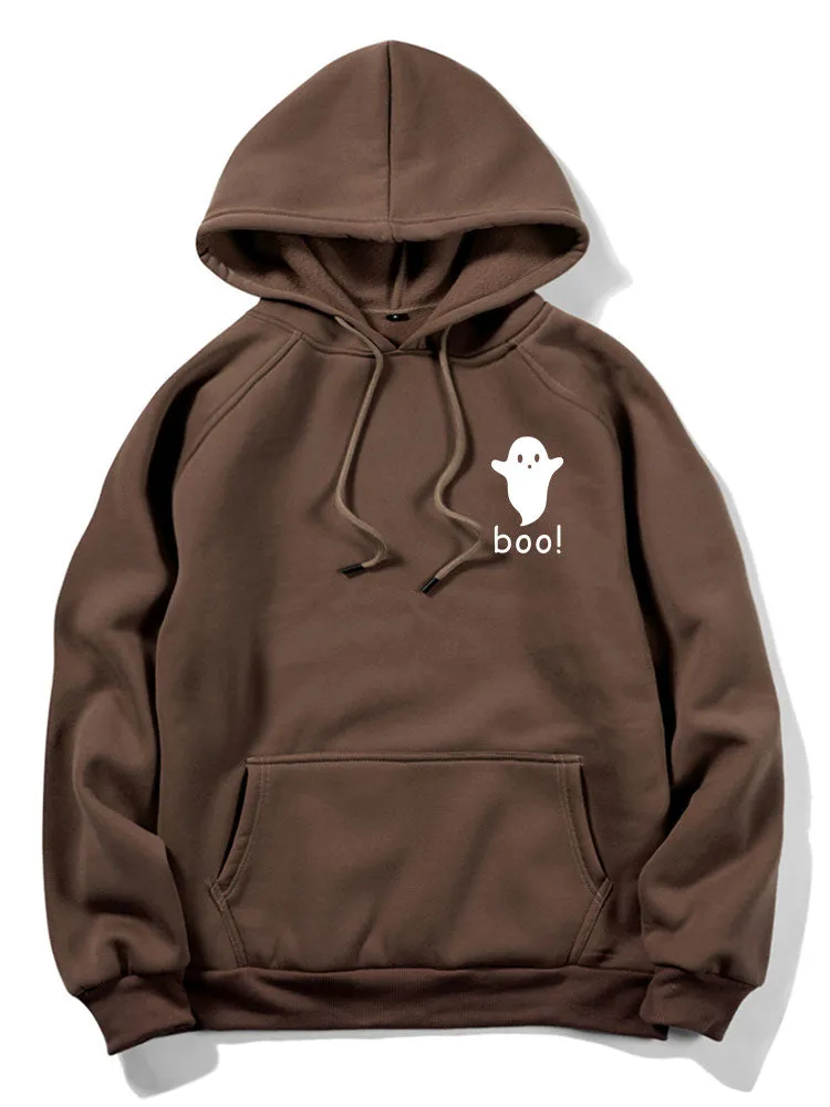 Cute Ghost Print Hoodie sold by Hoooyi product image thumbnail 2