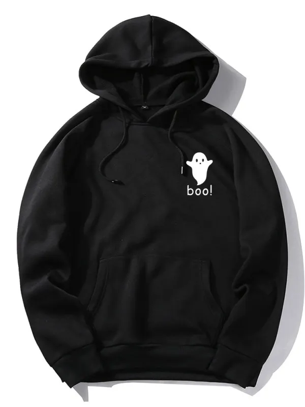 Cute Ghost Print Hoodie sold by Hoooyi