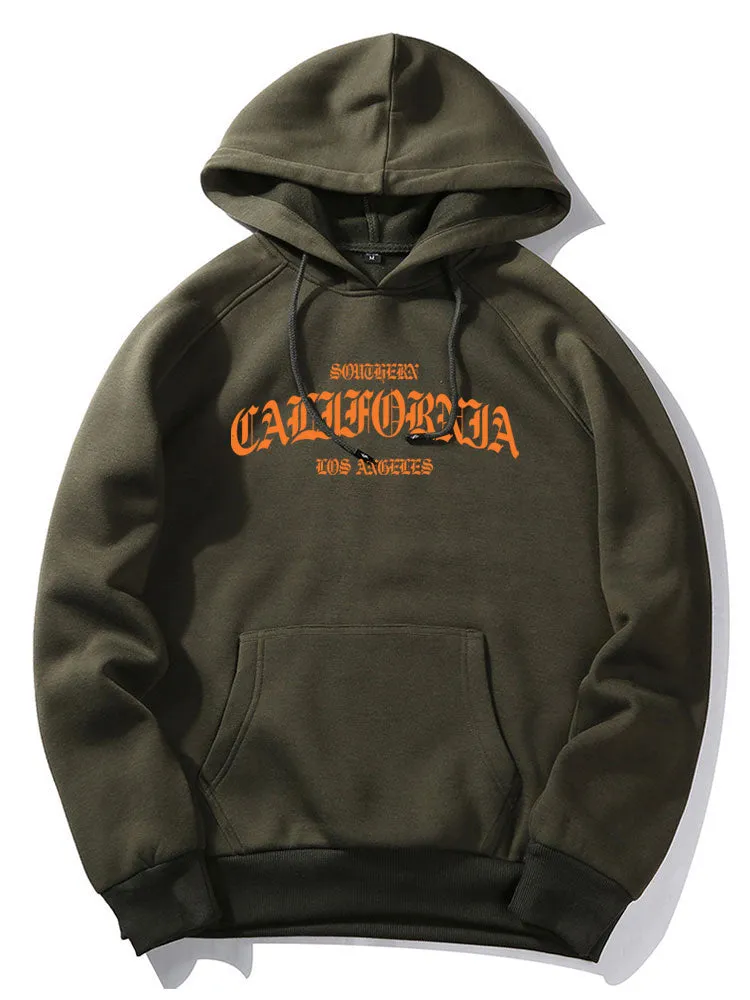 California Letter Print Hoodie sold by Hoooyi product image thumbnail 4