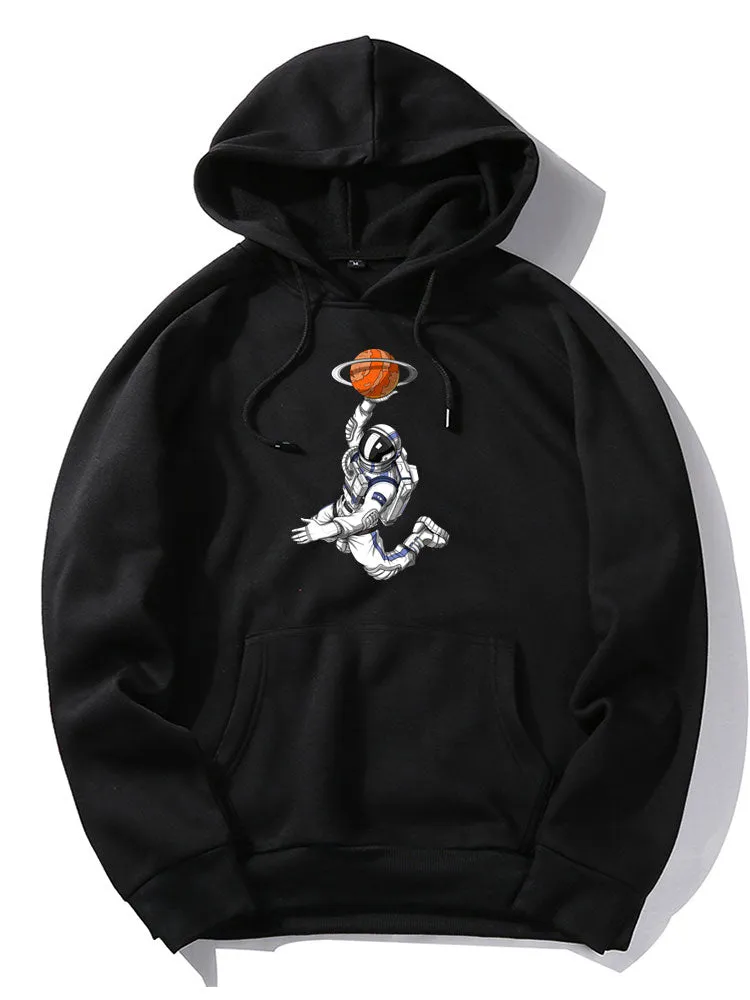 Astronaut Print Hoodie sold by Hoooyi product image thumbnail 2