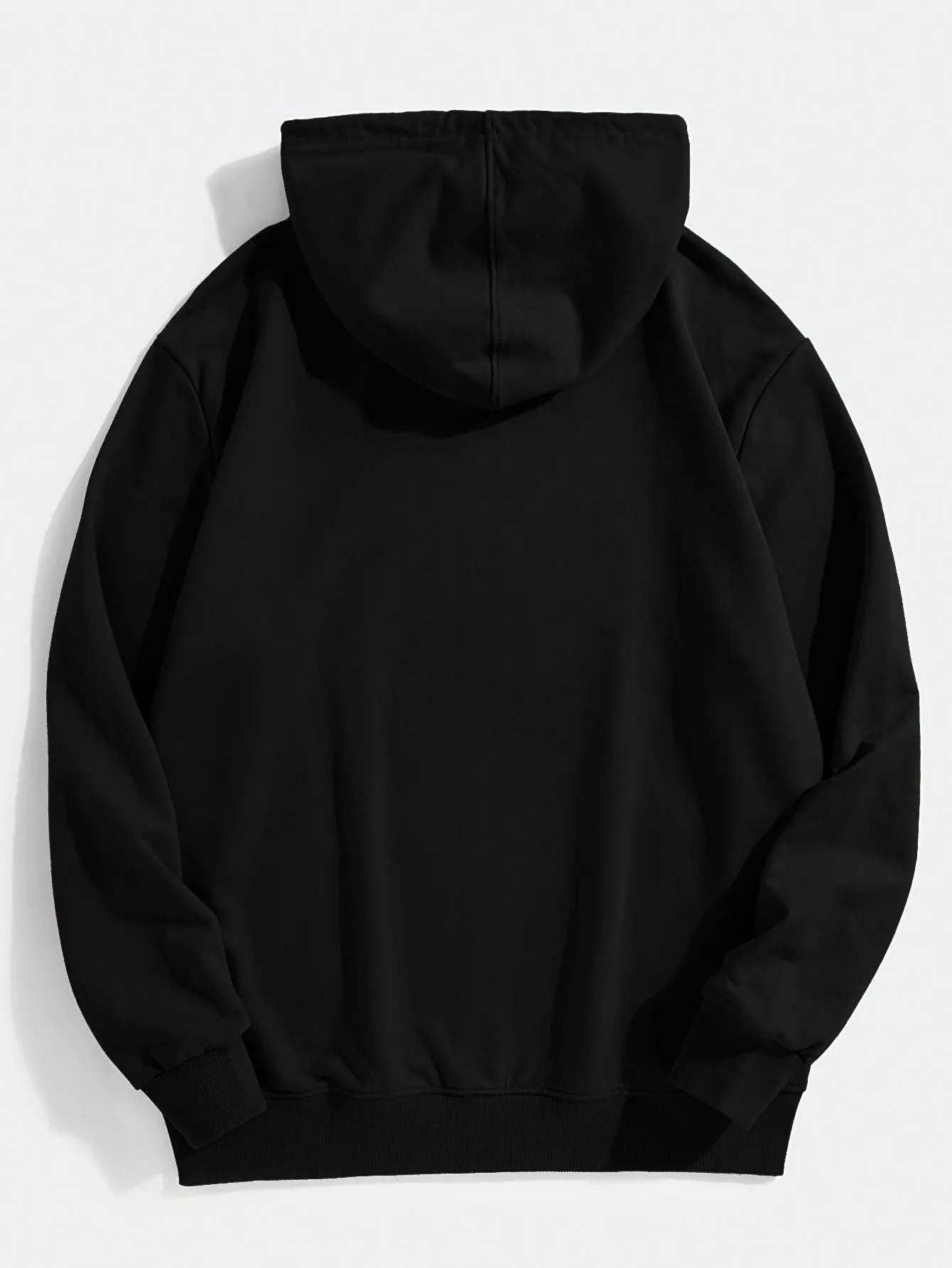 Brooklyn Print Kangaroo Pocket Zip Through Hoodie sold by Hoooyi product image thumbnail 3