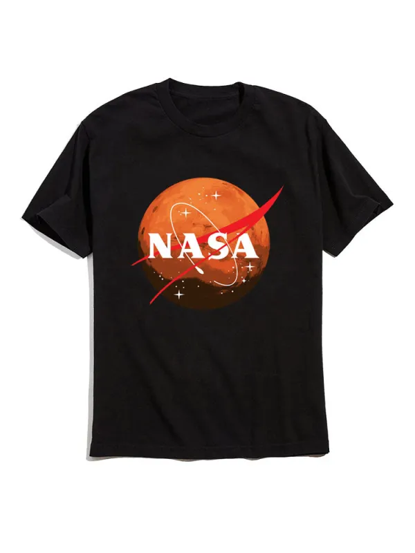 Space Planet Graphic T-Shirts sold by Hoooyi