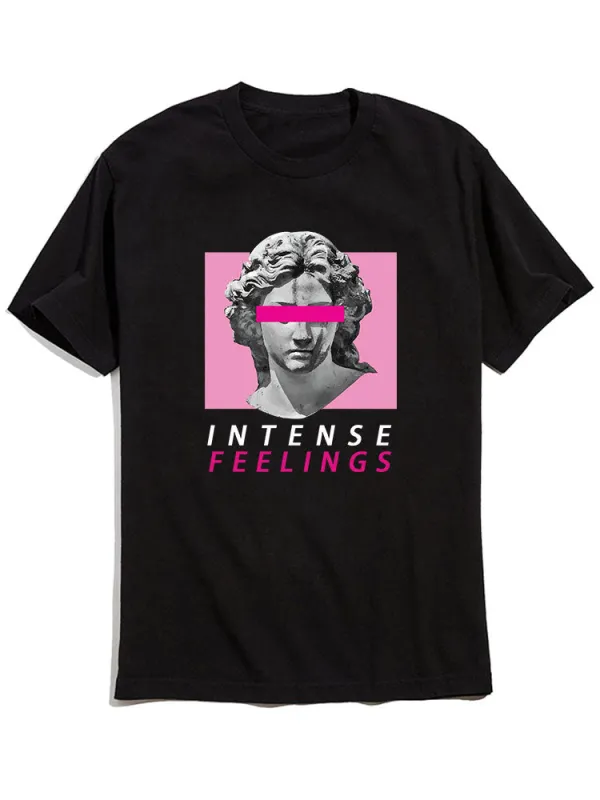 Sculpture Print T-Shirt sold by Hoooyi