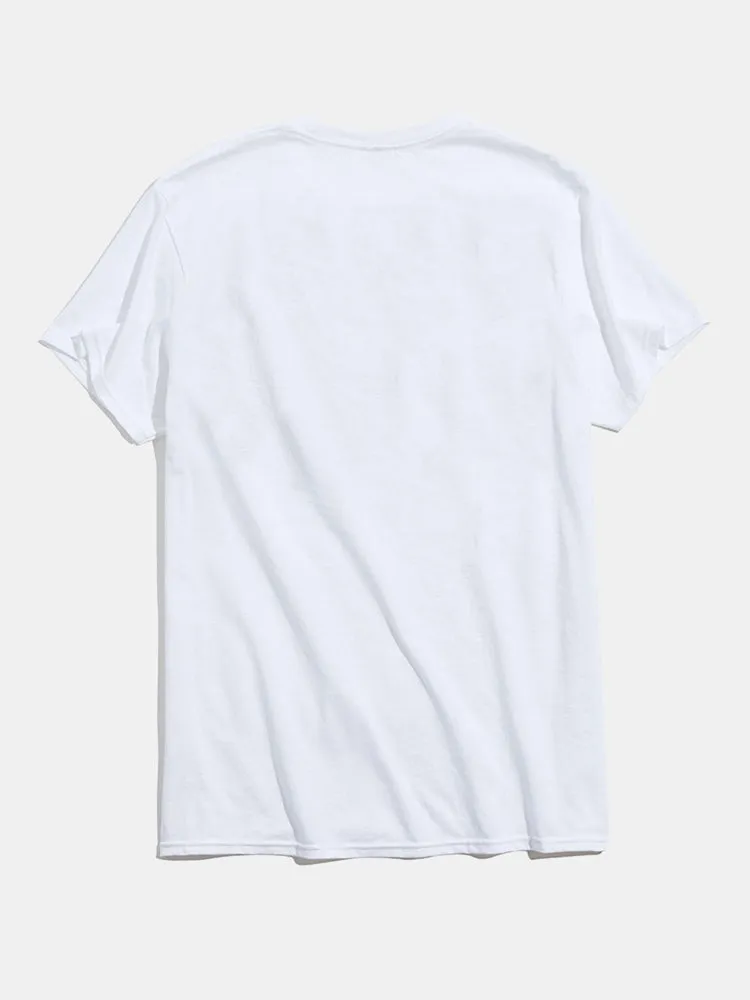 Poker Spades Graphic Crew Neck T-Shirts sold by Hoooyi product image thumbnail 4