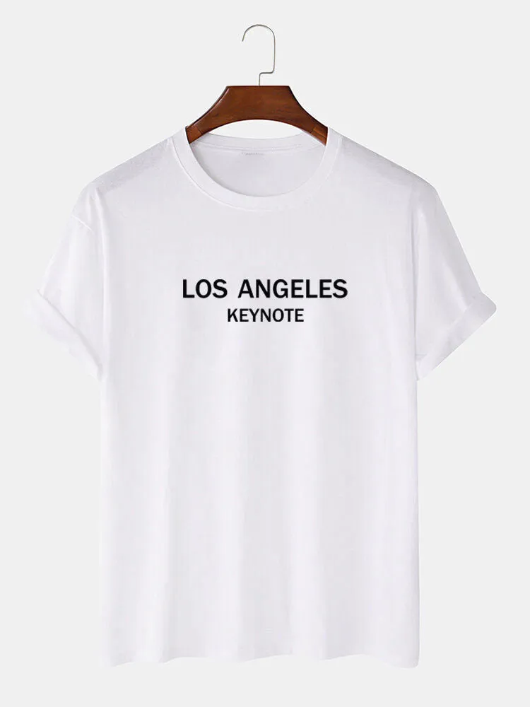 Los Angeles Print T-Shirt sold by Hoooyi product image thumbnail 2