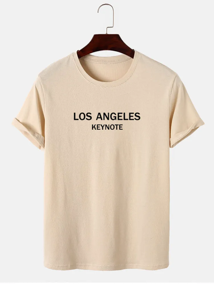 Los Angeles Print T-Shirt sold by Hoooyi product image thumbnail 5