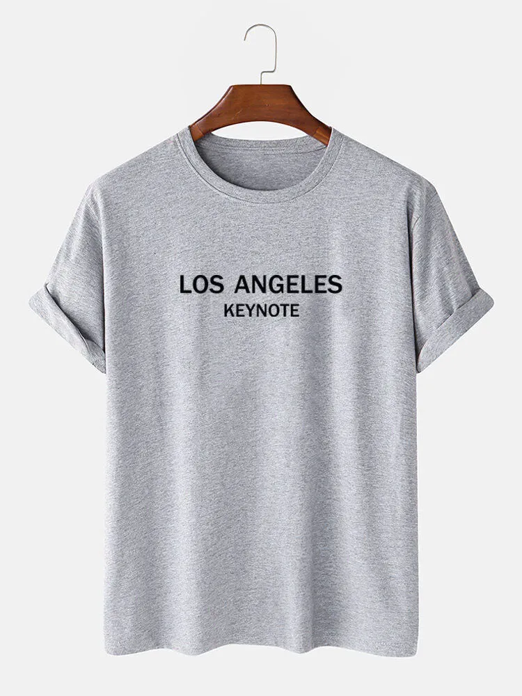 Los Angeles Print T-Shirt sold by Hoooyi product image thumbnail 4