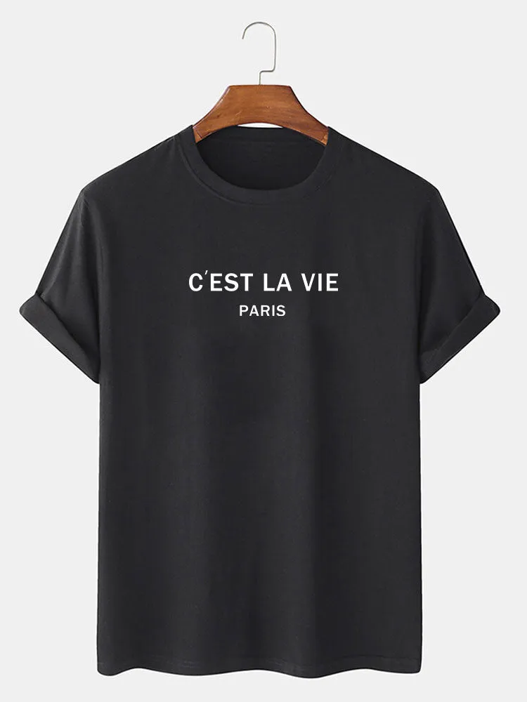 Paris Letter Print T-Shirt sold by Hoooyi product image thumbnail 2