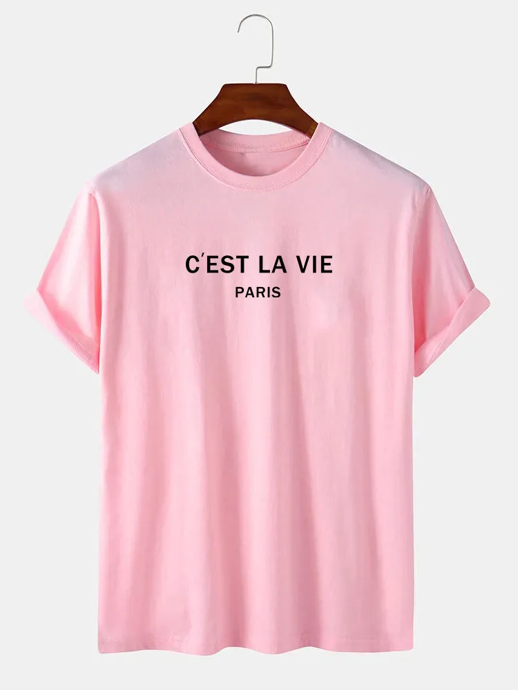 Paris Letter Print T-Shirt sold by Hoooyi product image thumbnail 3