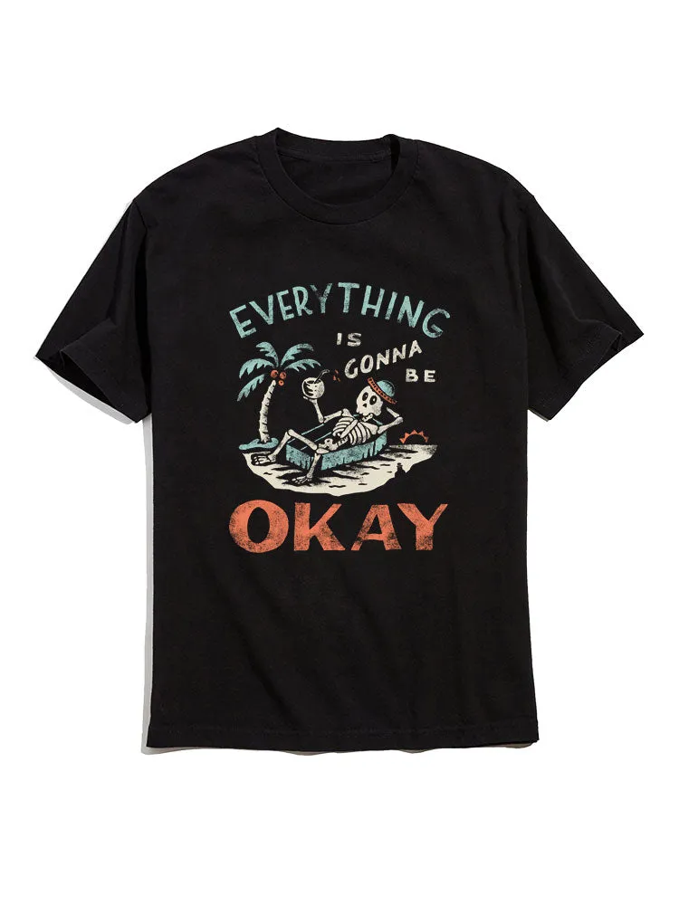 Holiday Skeleton Funny Graphic T-Shirts sold by Hoooyi