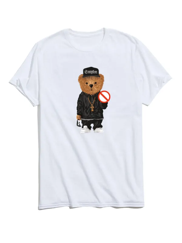 Fxxx U Bear Graphic T-Shirts sold by Hoooyi