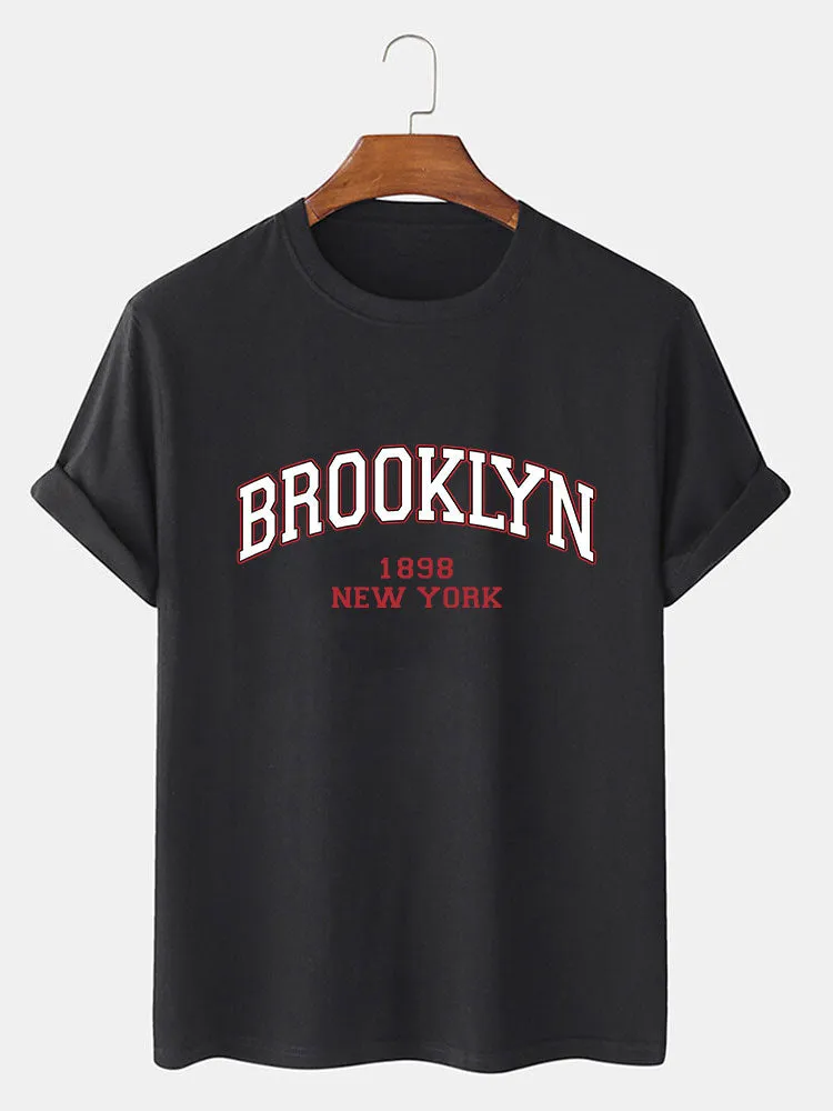 Brooklyn Print T-Shirt sold by Hoooyi product image thumbnail 2