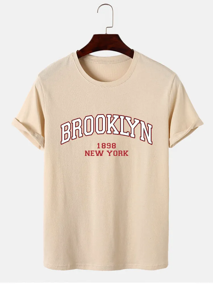 Brooklyn Print T-Shirt sold by Hoooyi product image thumbnail 3