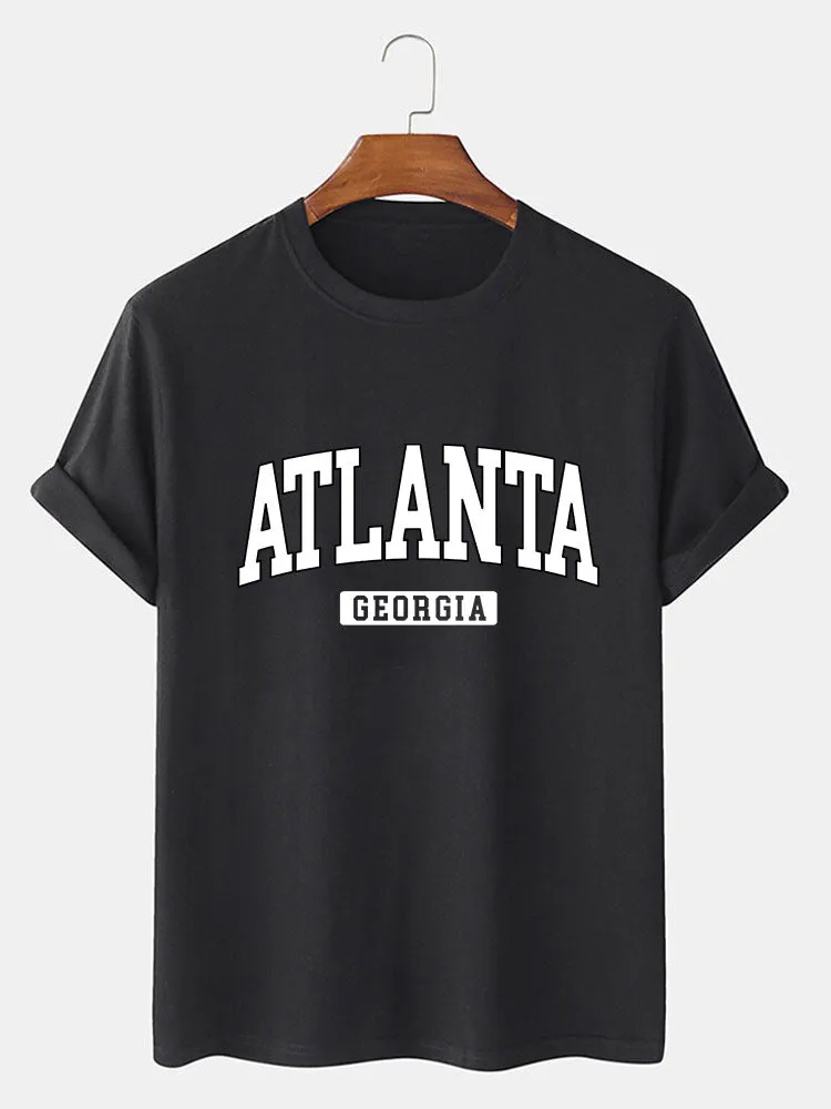 Atlanta Print T-Shirt sold by Hoooyi
