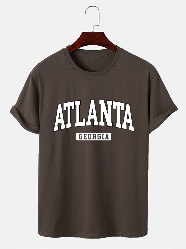 Atlanta Print T-Shirt sold by Hoooyi product image thumbnail 3
