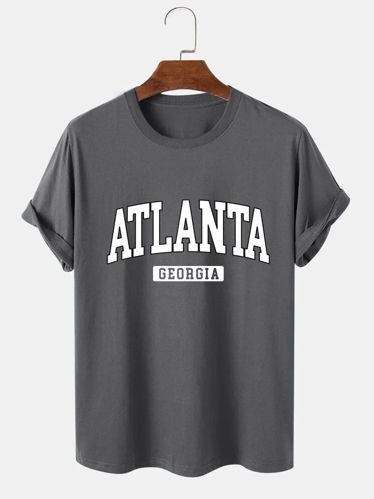 Atlanta Print T-Shirt sold by Hoooyi product image thumbnail 2