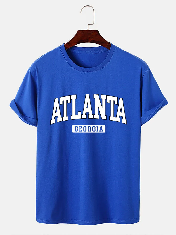 Atlanta Print T-Shirt sold by Hoooyi product image thumbnail 5