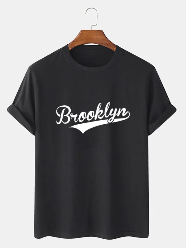 Brooklyn Print T-Shirt sold by Hoooyi