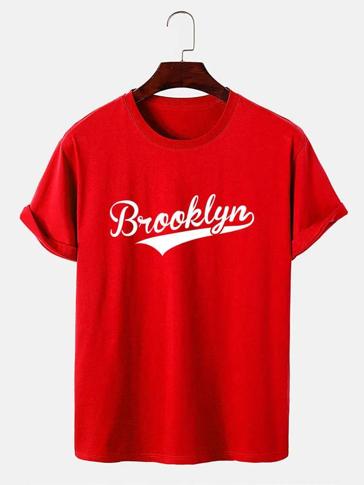 Brooklyn Print T-Shirt sold by Hoooyi product image thumbnail 5
