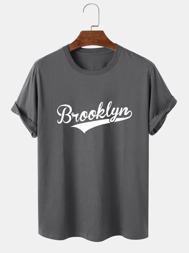 Brooklyn Print T-Shirt sold by Hoooyi product image thumbnail 3