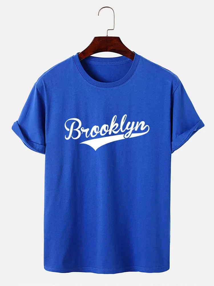 Brooklyn Print T-Shirt sold by Hoooyi product image thumbnail 4