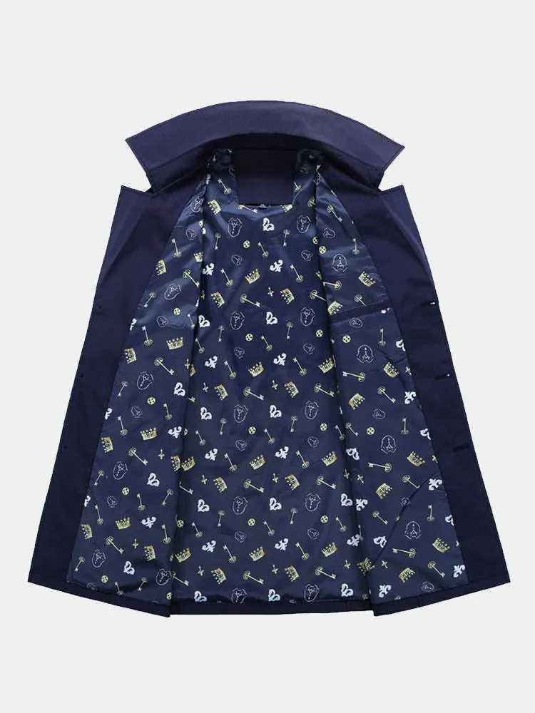 Mid Length Trench Coat sold by Hoooyi product image thumbnail 5