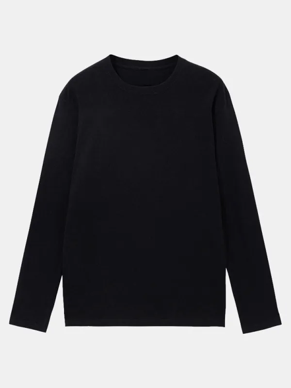 Basic Long Sleeve T-Shirt sold by Hoooyi