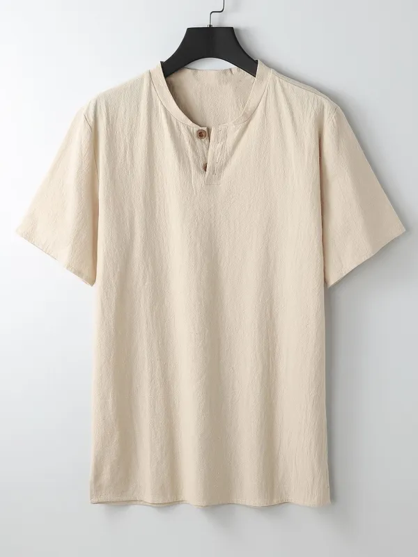 Man V-Neck Shirt sold by Hoooyi