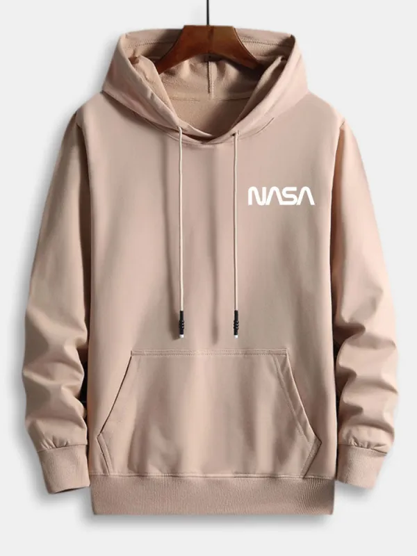NASA Print Cotton Hoodie sold by Hoooyi