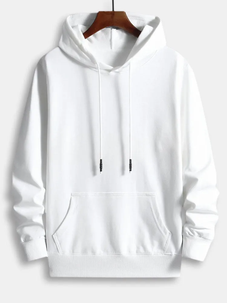 Basic Cotton Hoodie sold by Hoooyi product image thumbnail 4