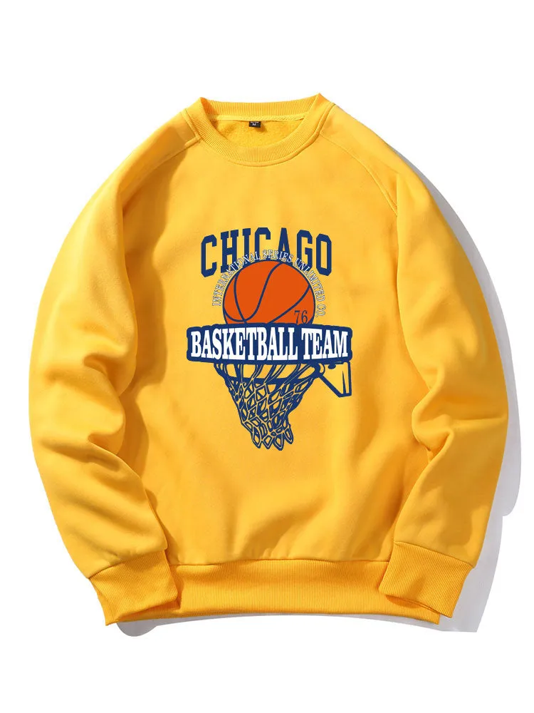 Chicago Basketball Print Sweatshirts sold by Hoooyi product image thumbnail 4