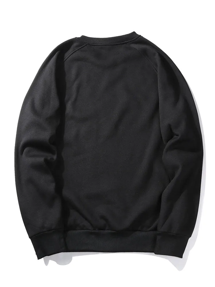 LA Letter Print Sweatshirt sold by Hoooyi product image thumbnail 4
