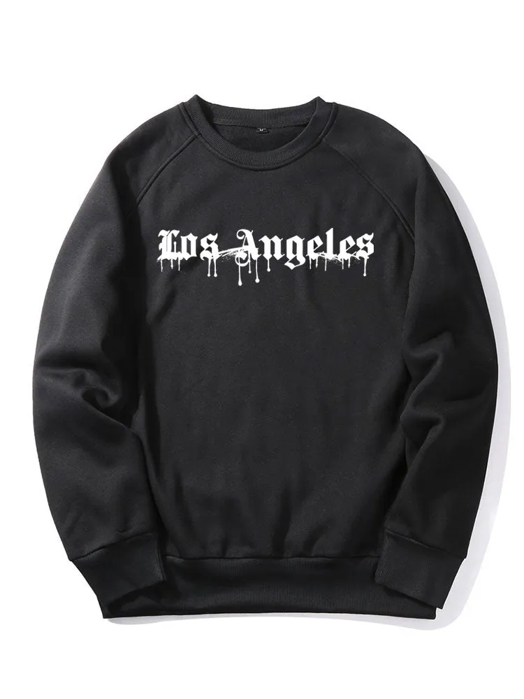 Los Angeles Graffiti Graphics Sweatshirt sold by Hoooyi